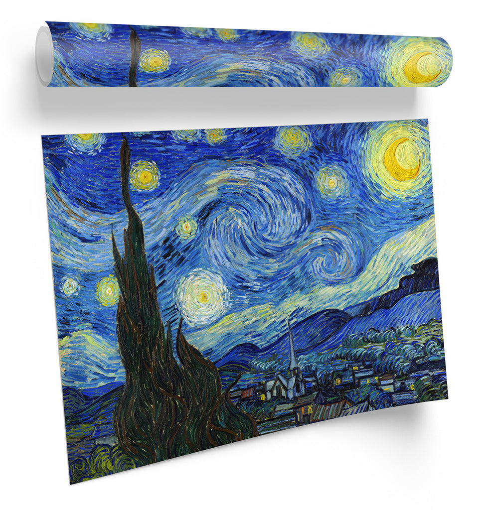 Vincent Van Gogh Starry Night Framed