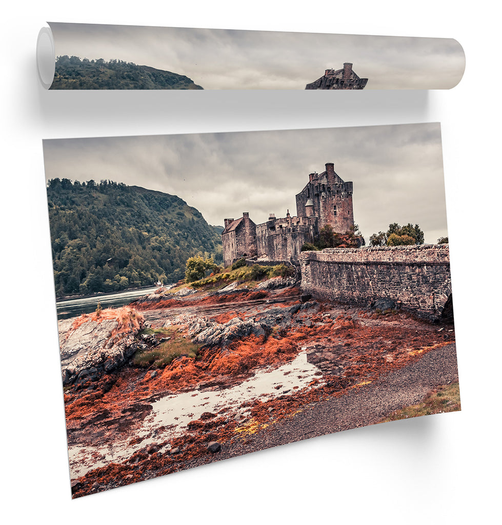 Eilean Donan Castle Highlands Framed
