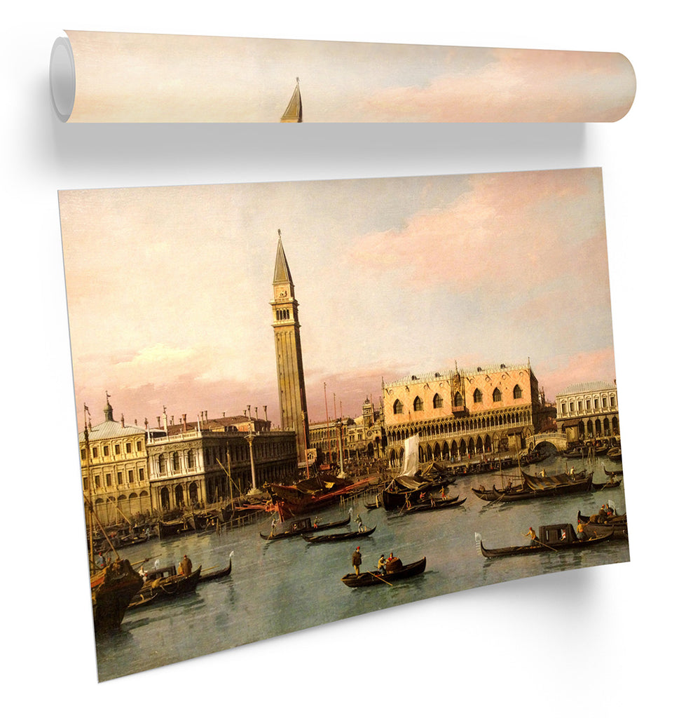 Canaletto Alte Pinakothek Venedig Framed
