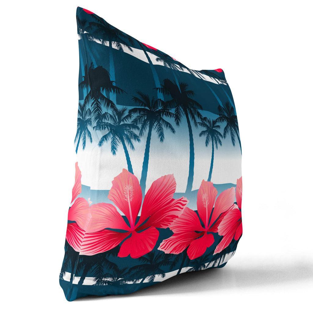 Palm Tree Red Floral
